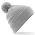 Light Grey - Front - Beechfield Unisex Original Pom Pom Winter Beanie Hat