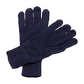 French Navy - Back - Beechfield Unisex Classic Thinsulate Thermal Winter Gloves
