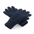 French Navy - Front - Beechfield Unisex Classic Thinsulate Thermal Winter Gloves