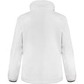 White- Black - Back - Result Womens-Ladies Core Printable Softshell Jacket
