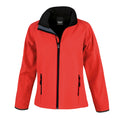 Black - Black - Front - Result Womens-Ladies Core Printable Softshell Jacket