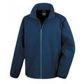 Navy- Navy - Front - Result Mens Core Printable Softshell Jacket