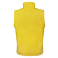 Yellow - Black - Side - Result Mens Core Printable Softshell Bodywarmer