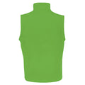 Vivid Green - Black - Side - Result Mens Core Printable Softshell Bodywarmer