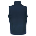 Navy - Royal - Back - Result Mens Core Printable Softshell Bodywarmer