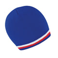 Blue - White - Red - Front - Result Unisex Winter Essentials National Beanie Hat