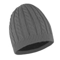 Grey - Front - Result Unisex Winter Essentials Mariner Knitted Hat