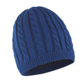 Navy - Front - Result Unisex Winter Essentials Mariner Knitted Hat