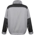 Grey Black - Orange - Back - Result Mens Work-Guard Lite Workwear Jacket (Breathable And Windproof)