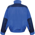 Royal - Navy - Orange - Back - Result Mens Work-Guard Lite Workwear Jacket (Breathable And Windproof)