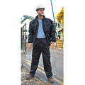 Black - Close up - Result Unisex Work-Guard Lite X-Over Holster Workwear Trousers (Breathable And Windproof)