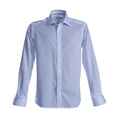 Sky Blue - Front - J Harvest & Frost Mens Green Bow Collection Slim Fit Formal Shirt