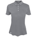 Mid Grey - Front - Adidas Teamwear Womens-Ladies Lightweight Short Sleeve Polo Shirt