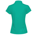 Amazon - Back - Adidas Teamwear Womens-Ladies Lightweight Short Sleeve Polo Shirt