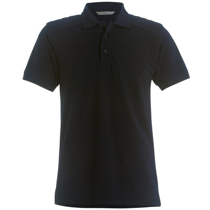 Navy - Front - Kustom Kit Mens Klassic Heavyweight Slim Fit Polo