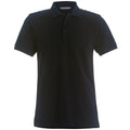 Navy - Front - Kustom Kit Mens Klassic Heavyweight Slim Fit Polo