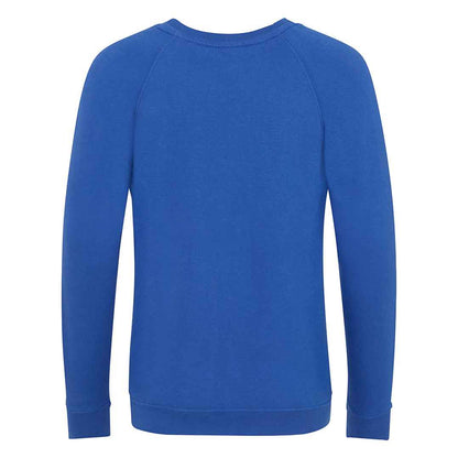 Royal Blue - Back - AWDis Academy Childrens-Kids Crew Neck Raglan School Sweatshirt