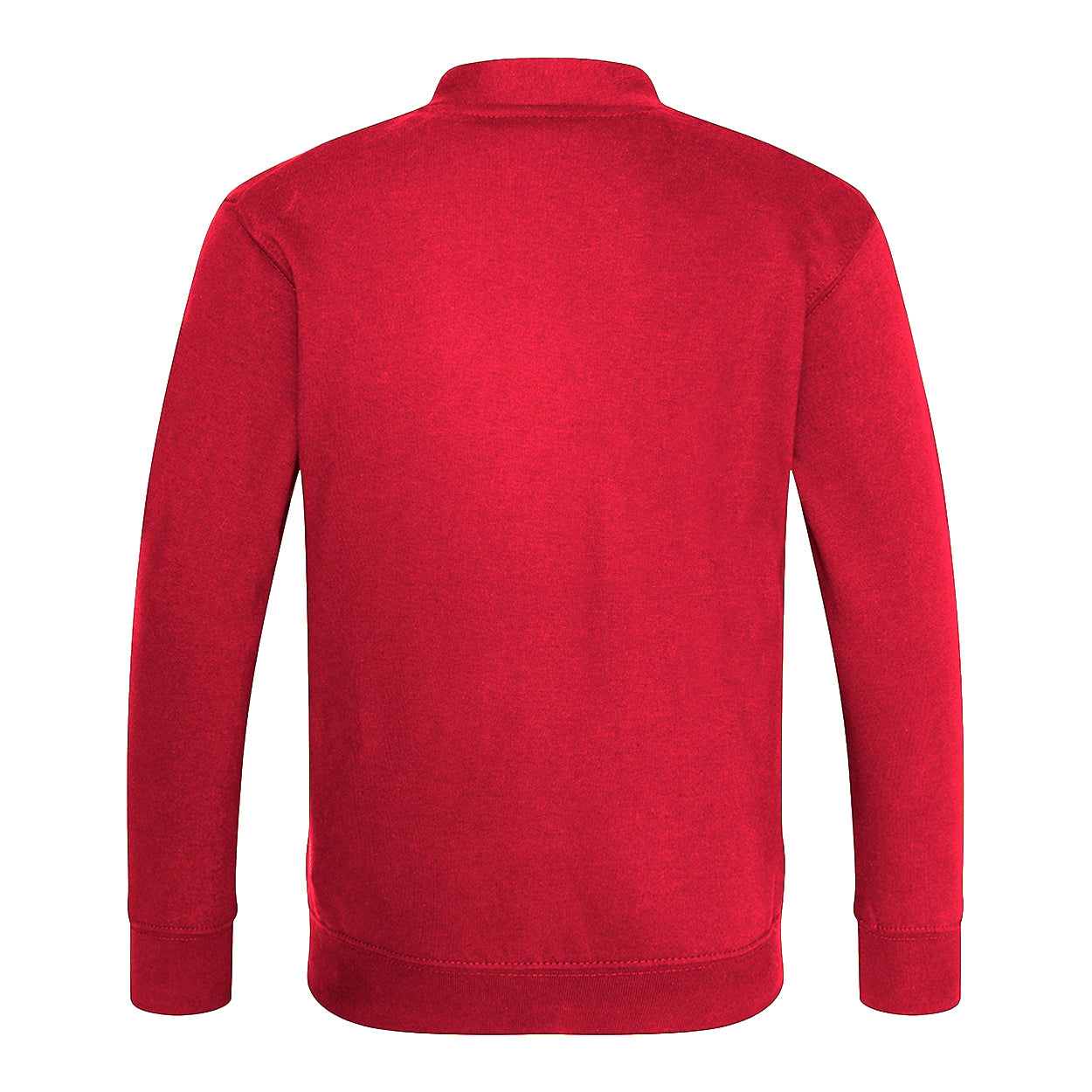 Red - Back - AWDis Academy Childrens-Kids Button Up School Cardigan