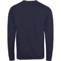 Navy - Back - AWDis Academy Mens V Neck Jumper-Sweatshirt