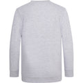 Grey - Back - AWDis Academy Childrens-Kids Junior V Neck School Jumper-Sweatshirt