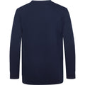 Navy - Back - AWDis Academy Childrens-Kids Junior V Neck School Jumper-Sweatshirt