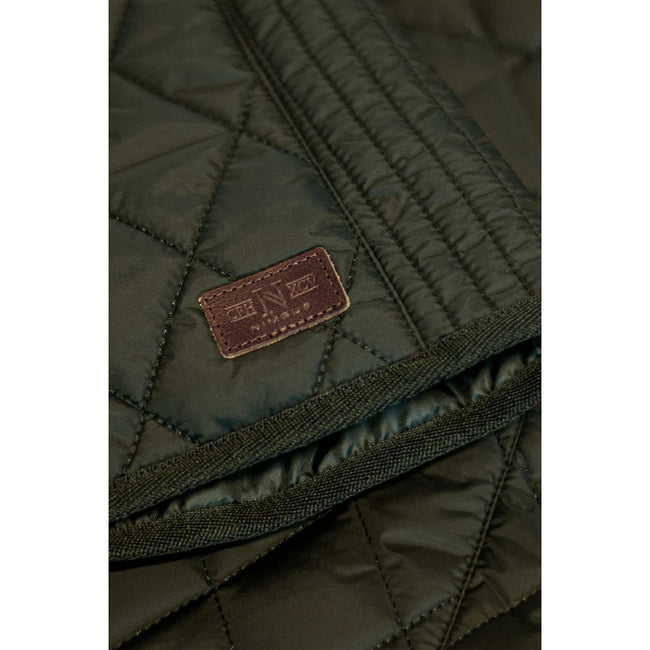 Olive - Side - Nimbus Women-Ladies Camden Quilted Gilet-Bodywarmer