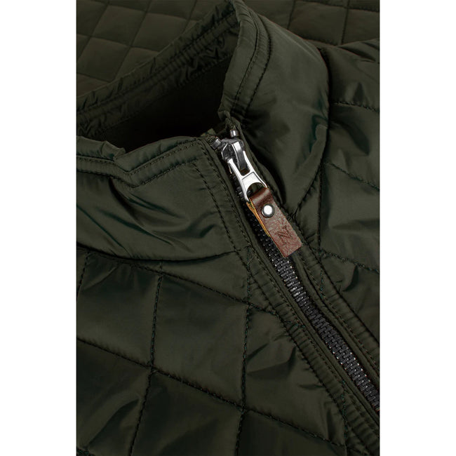 Olive - Lifestyle - Nimbus Women-Ladies Camden Quilted Gilet-Bodywarmer