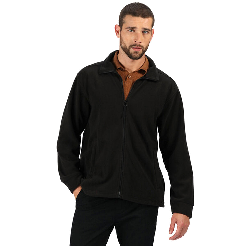 Black - Back - Regatta Professional Mens Thor 350 Fleece Jacket