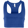 Royal Blue - Front - American Apparel Womens-Ladies Plain Racerback Sports Bra