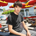 Black - Back - American Apparel Adults Unisex Plain Short Sleeve Cotton T-Shirt