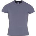 Slate - Front - American Apparel Childrens-Kids Plain Short Sleeve T-Shirt
