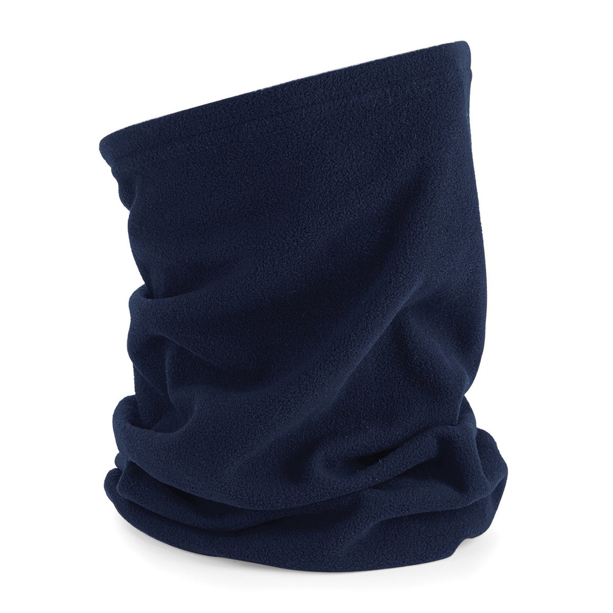 French Navy - Front - Beechfield Womens-Ladies Thermal Microfleece Morf Scarf-Snood