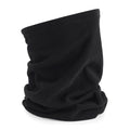 Black - Front - Beechfield Womens-Ladies Thermal Microfleece Morf Scarf-Snood