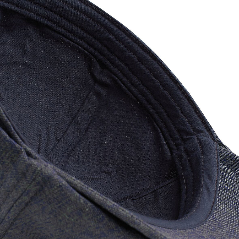 Blue Linen - Back - Beechfield Mens Classic Gatsby Summer Flat Cap