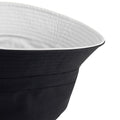 Black- Light Grey - Lifestyle - Beechfield Unisex Classic Reversible Bucket Hat