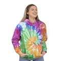 Eternity - Side - Colortone Unisex Rainbow Tie Dye Pullover Hoodie