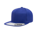 Royal Blue - Front - Yupoong Flexfit Unisex 110 Plain Fitted Snapback Cap