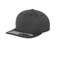 Grey - Front - Yupoong Flexfit Unisex 110 Plain Fitted Snapback Cap
