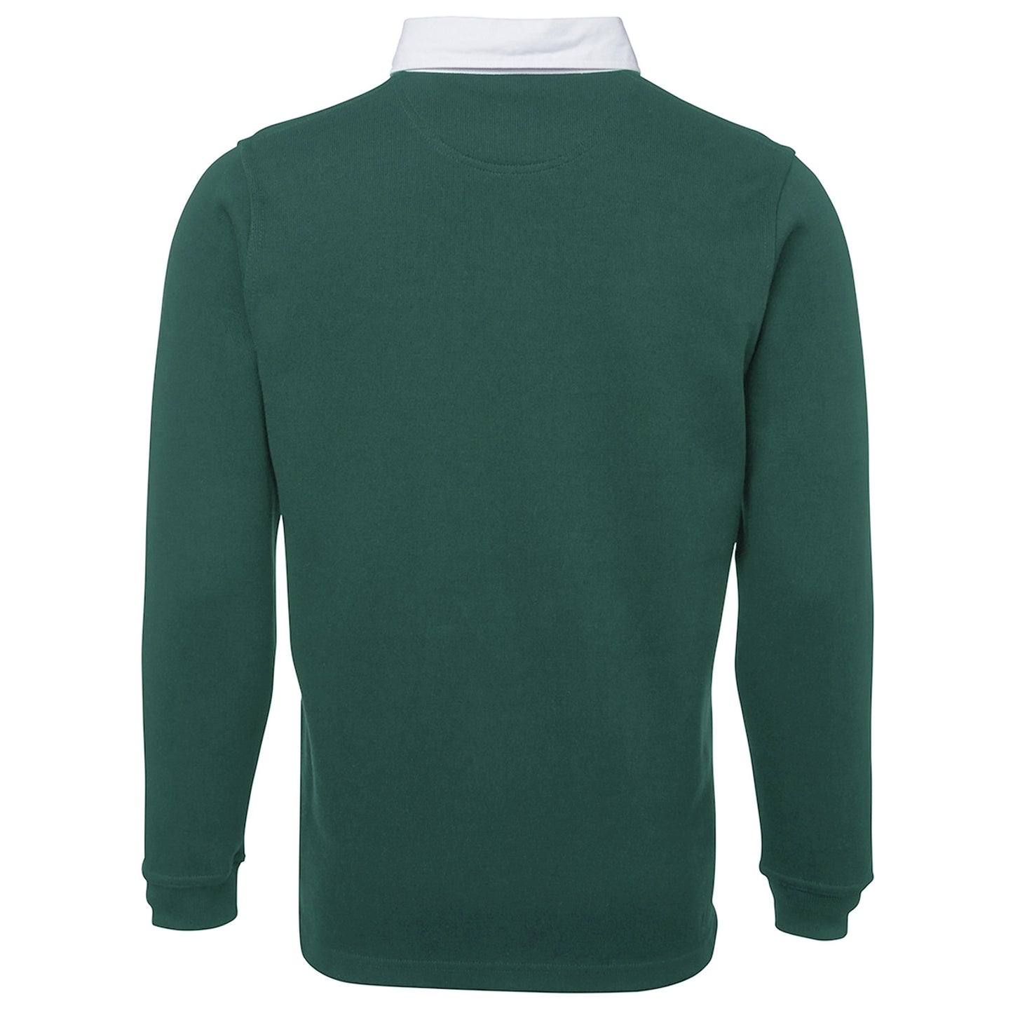 Bottle - Back - Front Row Mens Premium Long Sleeve Rugby Shirt-Top