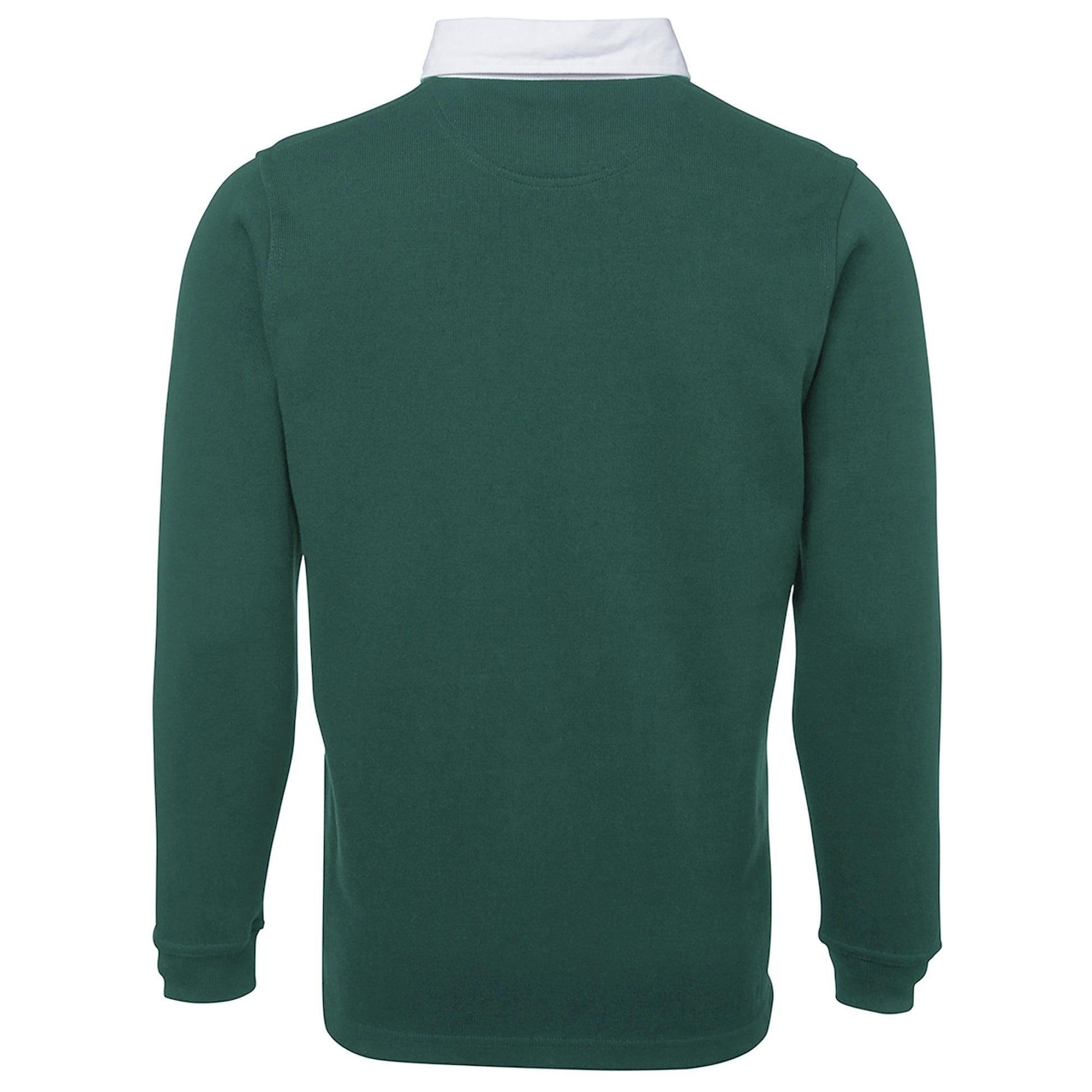 Bottle - Back - Front Row Mens Premium Long Sleeve Rugby Shirt-Top