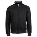 Black - Front - Kariban Mens Full Zip Fleece Jacket