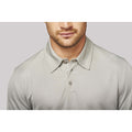 Fine Grey - Side - Kariban Proact Mens Short Sleeve Performance Polo Shirt
