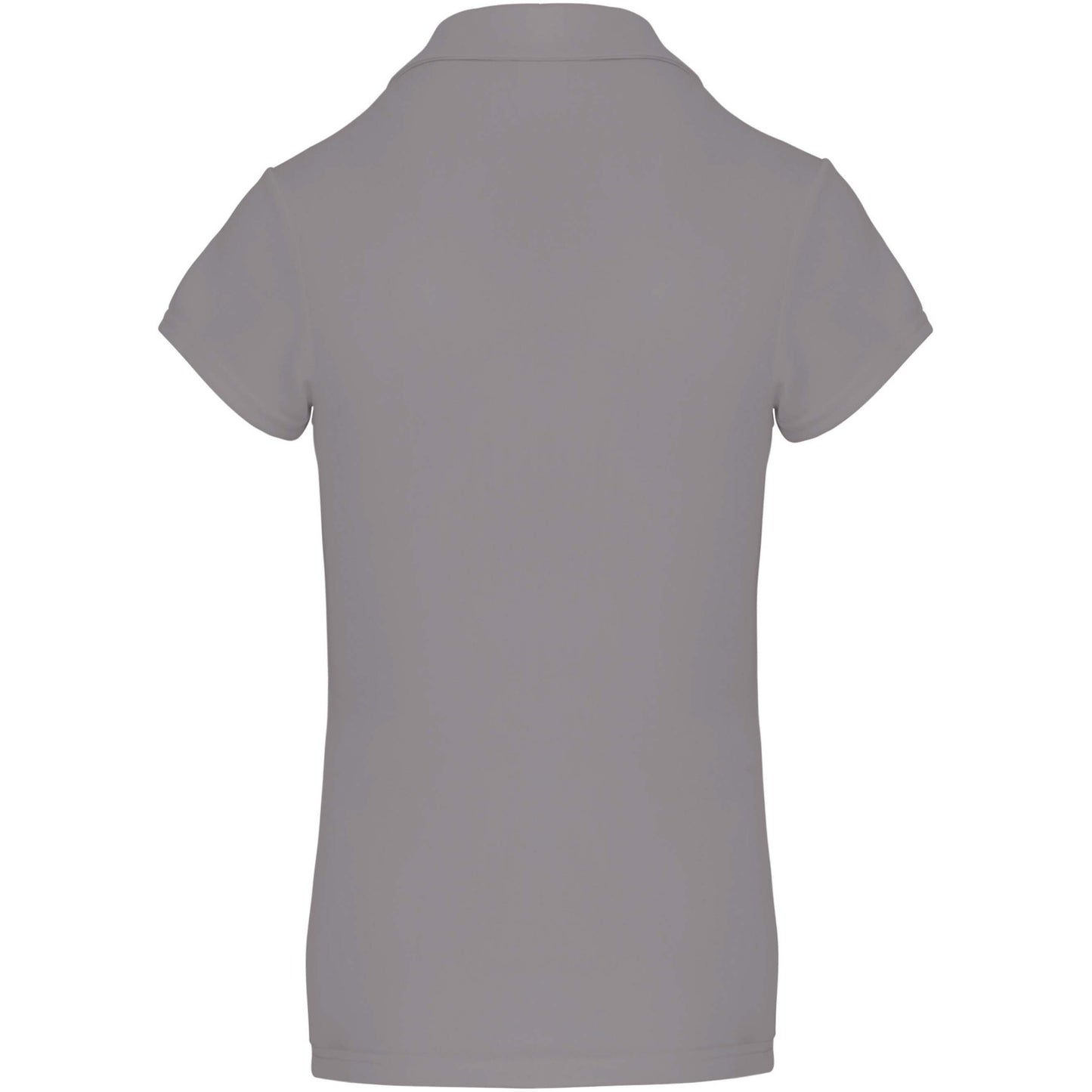 Fine Grey - Back - Kariban Proact Womens-Ladies Short Sleeve Performance Polo Shirt