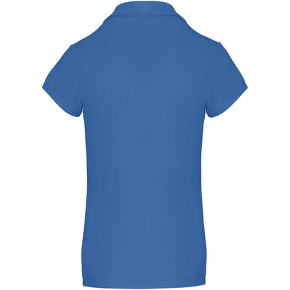 Aqua Blue - Back - Kariban Proact Womens-Ladies Short Sleeve Performance Polo Shirt