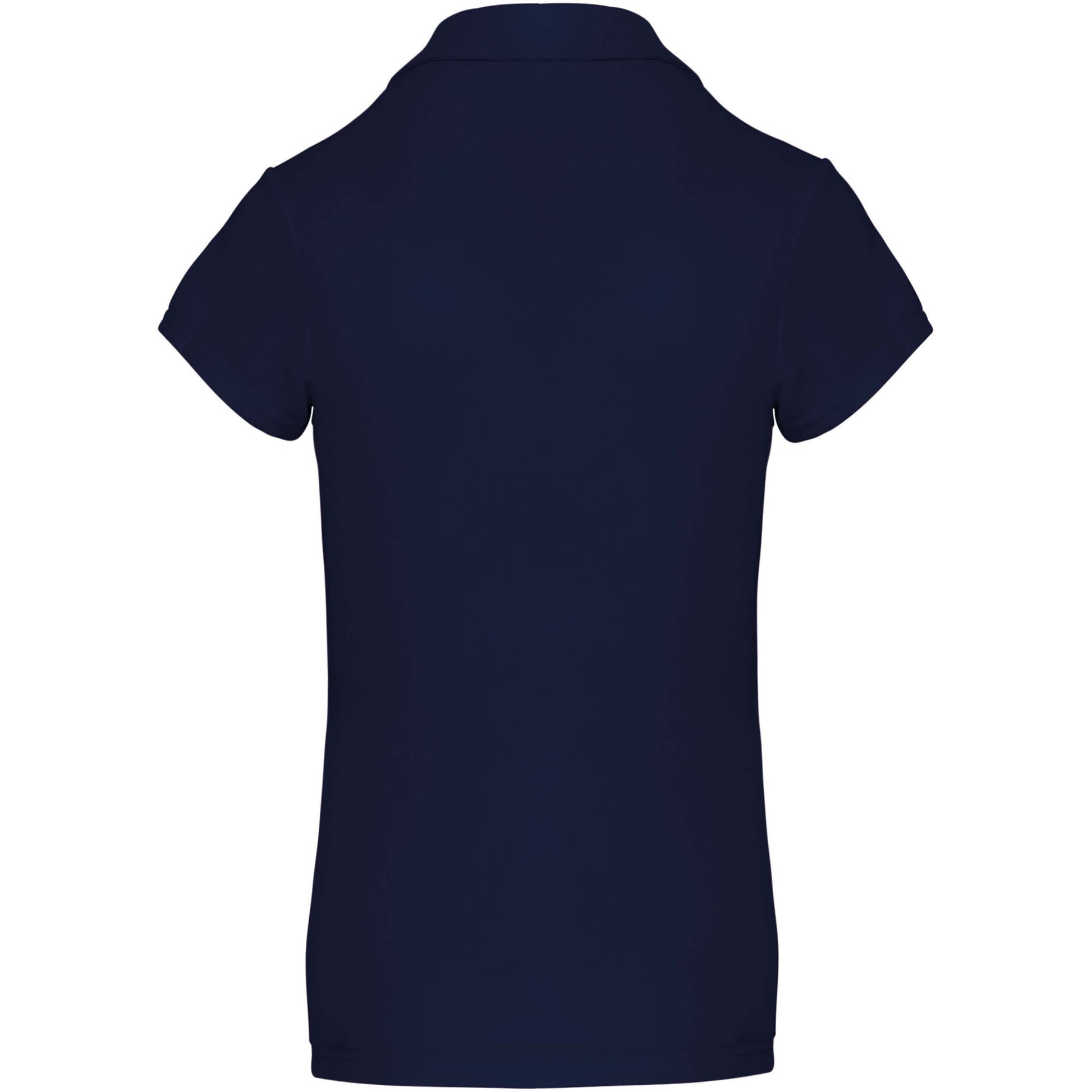 Navy - Back - Kariban Proact Womens-Ladies Short Sleeve Performance Polo Shirt