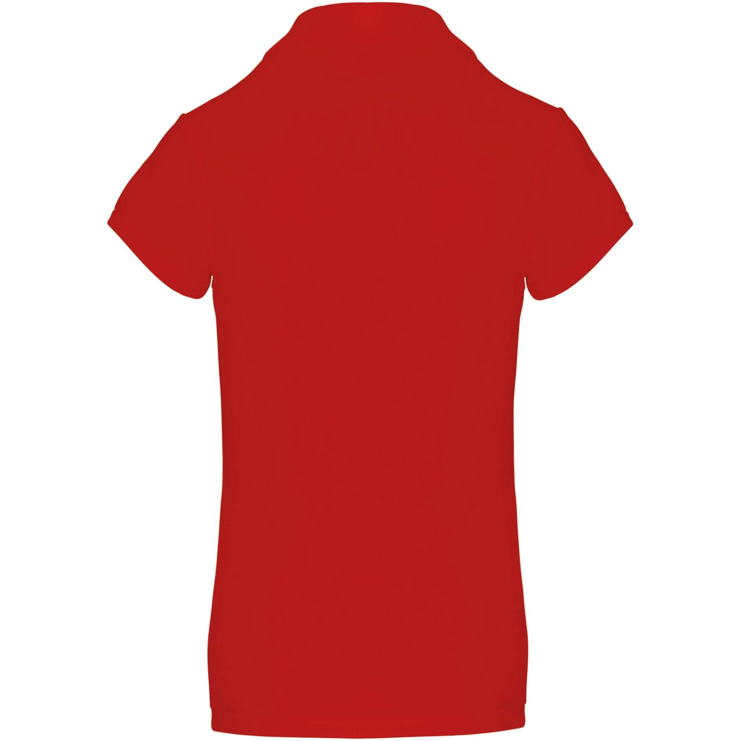 Red - Back - Kariban Proact Womens-Ladies Short Sleeve Performance Polo Shirt