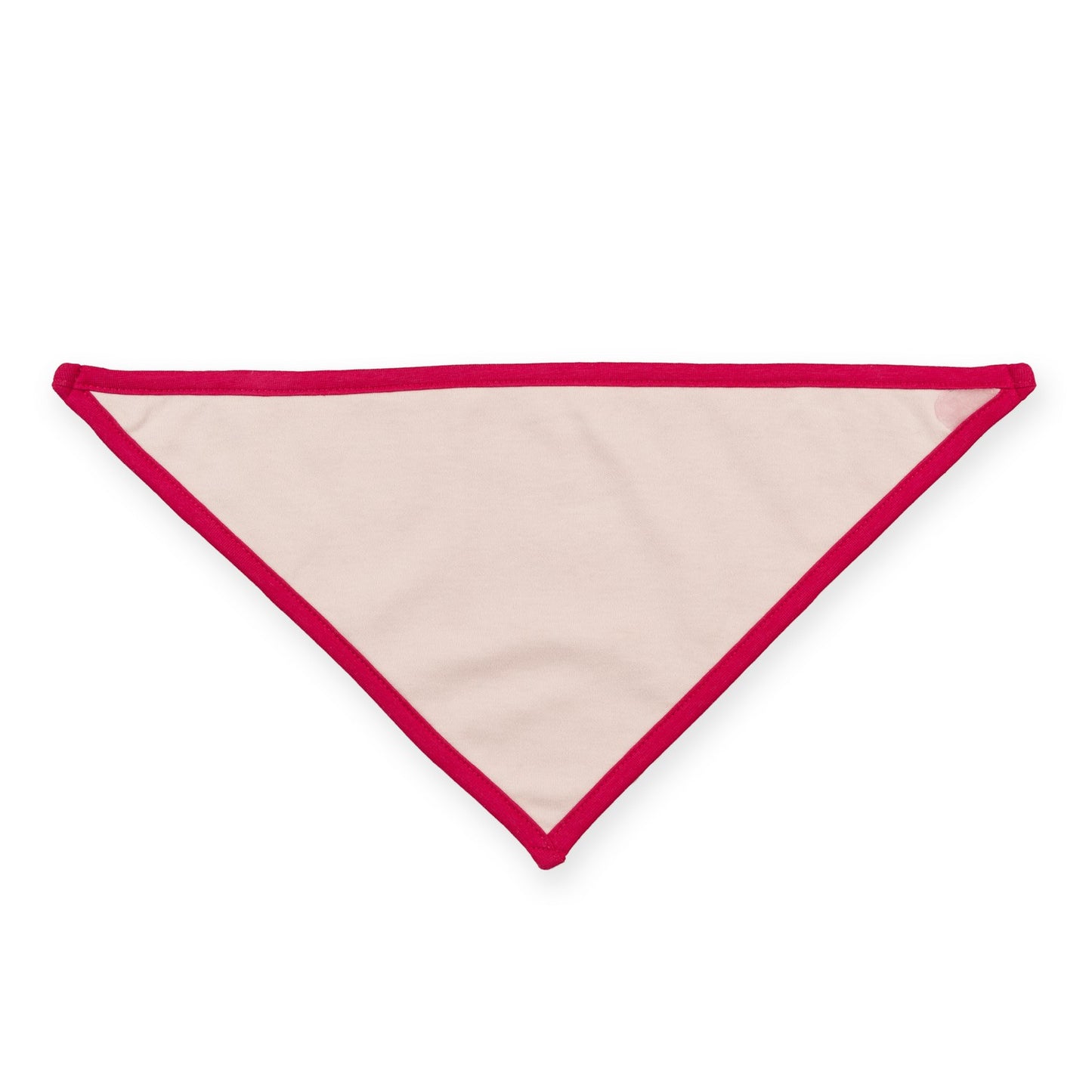 Fuchsia- Pale Pink - Front - Larkwood Unisex Baby Reversible Cotton Bandana Bib