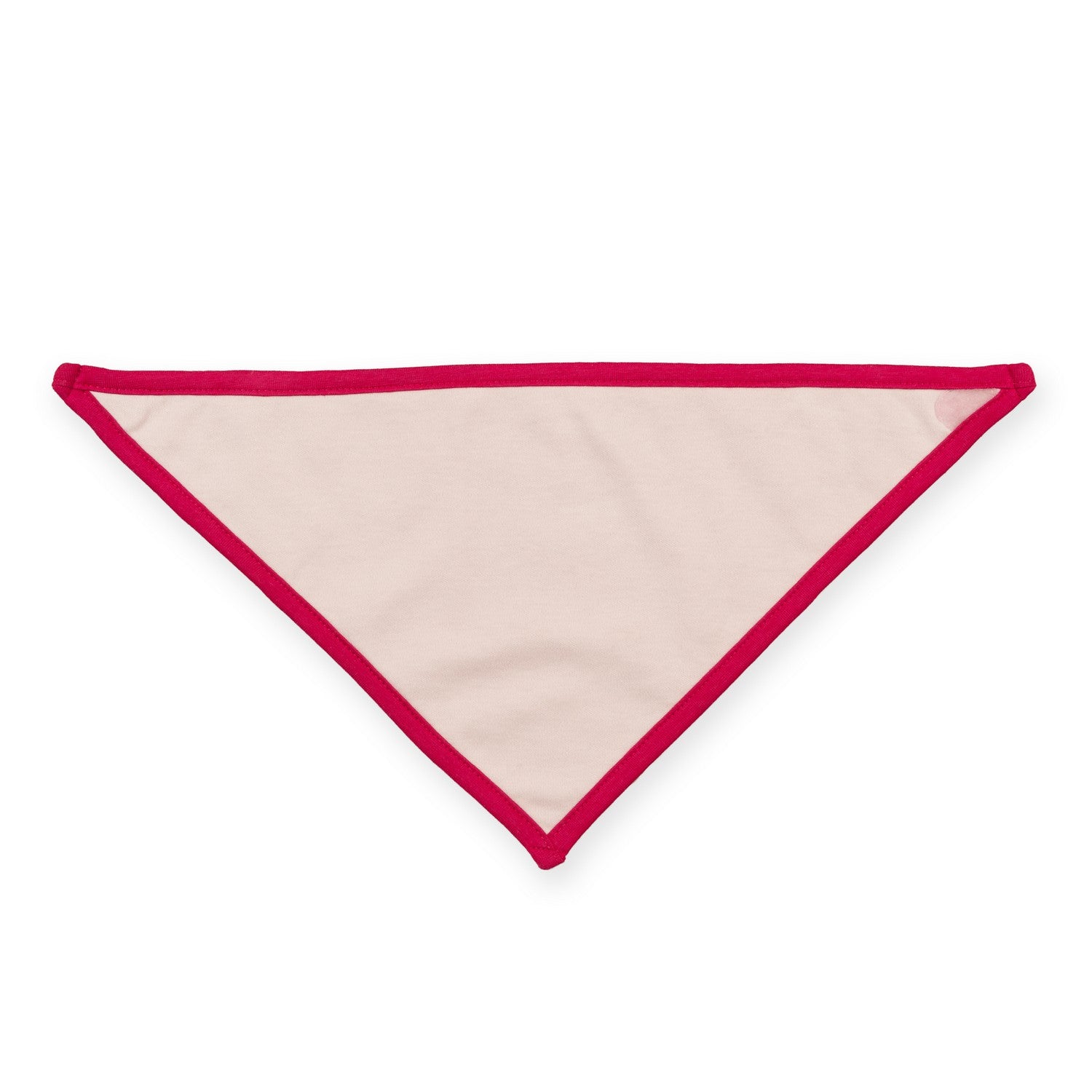 Fuchsia- Pale Pink - Front - Larkwood Unisex Baby Reversible Cotton Bandana Bib