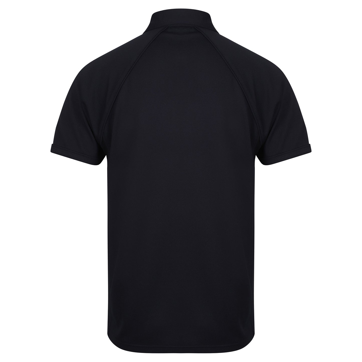 Navy-Navy - Back - Finden & Hales Mens Piped Performance Sports Polo Shirt