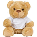 Brown - Front - Mumbles Childrens-Kids Plush Teddy Bear In A T-Shirt